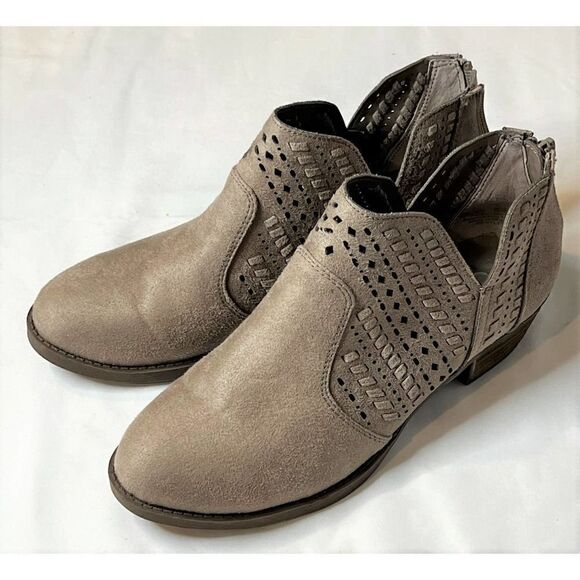 Carlos by Carlos Santana Grey Booties - Picture 2 of 6